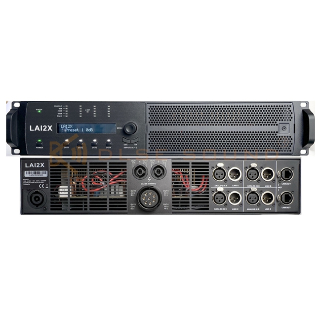 LA12X  4 x2200w subwoofer DSP amplifier