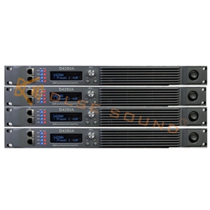 D4250 1U 4*2500W DSP power amplifier