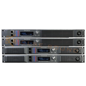 D4180 1U class D DSP power amplifier