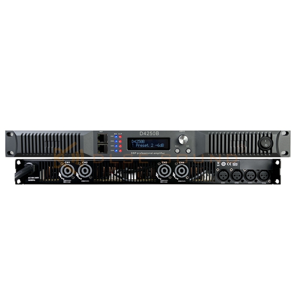 D4150 1U class D DSP power amplifier